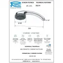Душевая лейка 85 мм Remer 312H