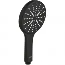 Душевая лейка Grohe Rainshower SmartActive 22127KF0 130 мм, 3 режима, черный матовый