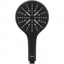 Душевая лейка Grohe Rainshower SmartActive 22127KF0 130 мм, 3 режима, черный матовый
