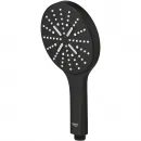 Душевая лейка Grohe Rainshower SmartActive 22127KF0 130 мм, 3 режима, черный матовый