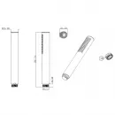 Душевая лейка Villeroy & Boch Embrace Plus TVS1084140161