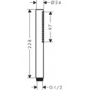 Душевая лейка Hansgrohe Pulsify S 1jet EcoSmart+ 24126700