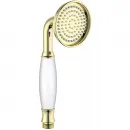 Душевая лейка Aquatek Классик AQ2008PG 76 мм, 1 режим, золотой