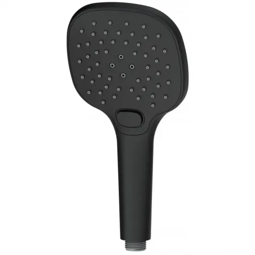 Душевая лейка Wonzon & Woghand WW-88SC02-MB 120 мм, 2 режима, черный матовый