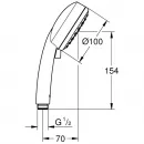 Ручной душ 100 мм Grohe New Tempesta Cosmopolitan 27571002