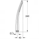 Ручной душ Grohe Ondus 27184000