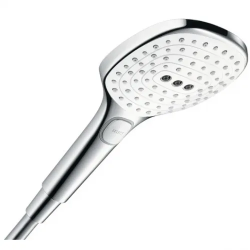 Ручной душ Hansgrohe Raindance Select 120 Air 3jet EcoSmart 9л/мин белый/хром 26521400