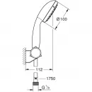 Душевой набор Grohe New Tempesta 2760110E