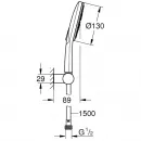 Душевой набор Grohe Rainshower SmartActive 26580000