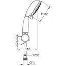 Душевой набор Grohe New Tempesta Rustic 27805001