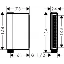 Душевая лейка Axor One 45720000