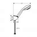 Душевой набор 1,25 м, ½’ Hansgrohe Crometta 85 Multi/Porter'C 27568000