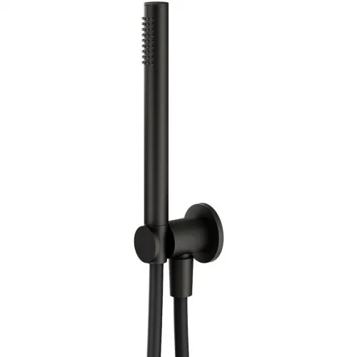 Душевой гарнитур Plumberia Selection HST3018NO 1 режим, черный матовый