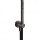 Душевой гарнитур Gessi Gessi316 54023#707 1 режим, черный хром матовый
