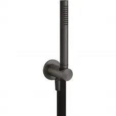 Душевой гарнитур Gessi Gessi316 54023#707 1 режим, черный хром матовый