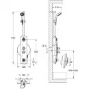 Душевая система Grohe Aquatower 1000 27015000
