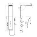 Душевая панель Hansgrohe Raindance Lift 27008400