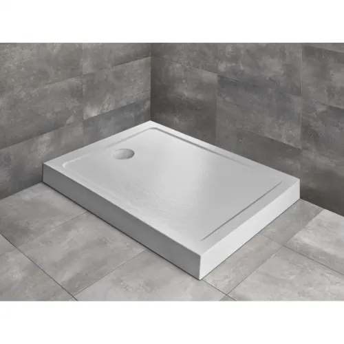 Акриловый поддон 120x70 см Radaway Doros F Compact Stone White SDRFP1270-05-04S