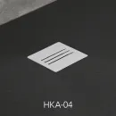 Душевой поддон из литьевого мрамора 120x100 см Radaway Kyntos F Black HKF120100-54