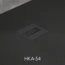 Душевой поддон из литьевого мрамора 120x100 см Radaway Kyntos F Black HKF120100-54