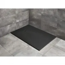 Душевой поддон из литьевого мрамора 120x90 см Radaway Kyntos F Black HKF12090-54