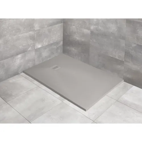 Душевой поддон из литьевого мрамора 150x80 см Radaway Kyntos F Cemento HKF15080-74
