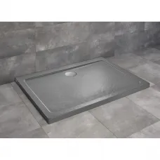 Акриловый поддон 130x90 см Radaway Doros D Stone Anthracite SDRD1390-01-64S