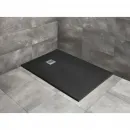 Душевой поддон из литьевого мрамора 150x80 см Radaway Kyntos F Black HKF15080-54