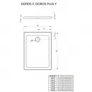 Акриловый поддон 120x90 см Radaway Doros Plus F SDRFP1290-01