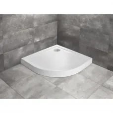 Акриловый поддон 80x80 см Radaway Doros A Compact Stone White SDRA8080-05-04S