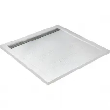 Душевой поддон из литьевого мрамора 100x90 см Cezares TRAY-AS-AH-100/90-30-W