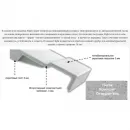Душевой поддон из литьевого мрамора 140x100 см Jacob Delafon Flight E62653-00