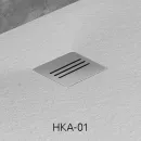 Душевой поддон из литьевого мрамора 150x90 см Radaway Kyntos F White HKF15090-04