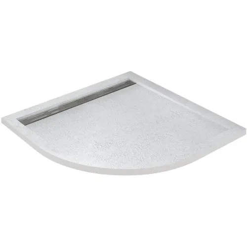 Душевой поддон из литьевого мрамора 80x80 см Cezares TRAY-AS-R-80-30-W