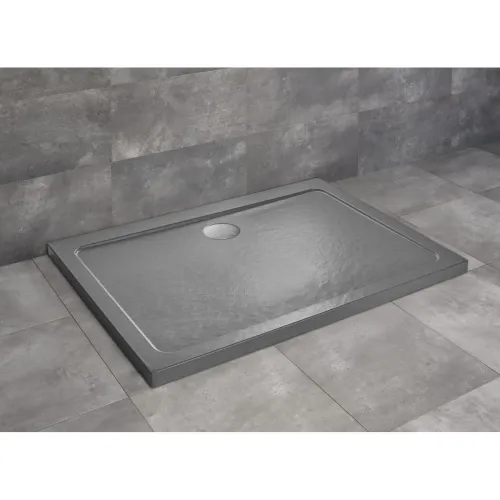 Акриловый поддон 110x90 см Radaway Doros D Stone Anthracite SDRD1190-01-64S