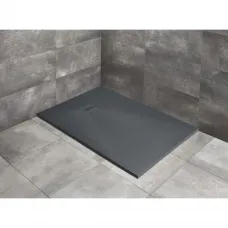 Душевой поддон из литьевого мрамора 120x90 см Radaway Kyntos F Anthracite HKF12090-64