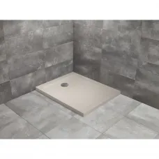 Душевой поддон Radaway Doros F Stone Cashmere SDRF1080-01-84S 100x80 см, акриловый, прямоугольный, кашемир