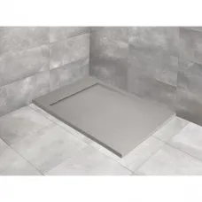 Душевой поддон из литьевого мрамора 120x80 см Radaway Teos F Cemento HTF12080-74
