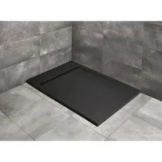 Душевой поддон из литьевого мрамора 120x90 см Radaway Teos F Black HTF12090-54