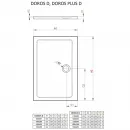 Акриловый поддон 120x80 см Radaway Doros Plus D SDRPD1280-01
