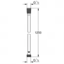 Душевой шланг Grohe Silverflex 26335001 125 см, серебряный