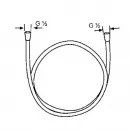 Душевой шланг Kludi Logoflex 6105605-00 160 см, хром