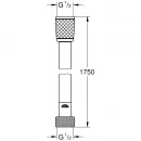 Душевой шланг Grohe Relexaflex 45992001 175 см, серебряный
