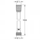 Душевой шланг Grohe Relexaflex 28151002 150 см, серебряный