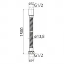 Душевой шланг Cezares CZR-FMDC-150-03 150 см, золотой
