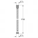 Душевой шланг Grohe Relexaflex 28139001 175 см, хром