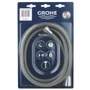 Душевой шланг Grohe Rotaflex 28413001 200 см, серебряный