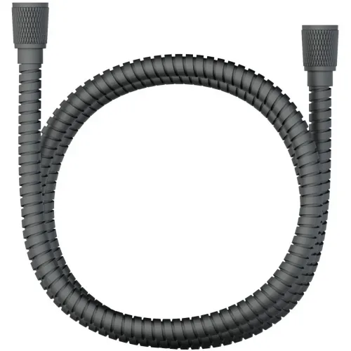 Душевой шланг Wonzon & Woghand WW-88RG02-1500-BGM 150 см, темный графит матовый