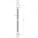 Душевой шланг Cezares CZR-FMM-200-NOP 200 см, черный матовый