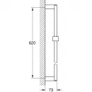 Душевая штанга 620 мм Grohe Euphoria Cube 27892000